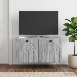 Meuble TV mural Sonoma gris 59,5 x 41 x 30 cm Bois d'ingénierie 619323619323