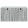 Meuble TV mural Sonoma gris 59,5 x 41 x 30 cm Bois d'ingénierie 619323619323