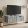 Meuble TV mural Sonoma gris 98 x 41 x 30 cm Bois d'ingénierie 619324619324