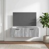 Meuble TV mural Sonoma gris 98 x 41 x 30 cm Bois d'ingénierie 619324619324