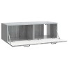 Meuble TV mural Sonoma gris 98 x 41 x 30 cm Bois d'ingénierie 619324619324