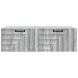 Meuble TV mural Sonoma gris 98 x 41 x 30 cm Bois d'ingénierie 619324619324