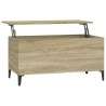 Table basse Chêne sonoma 90x44,5x45 cm Bois d'ingénierie 619326619326