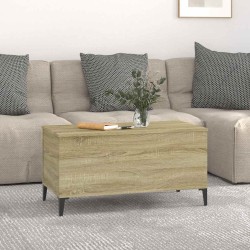 Table basse Chêne sonoma 90x44,5x45 cm Bois d'ingénierie 619326619326