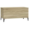 Table basse Chêne sonoma 90x44,5x45 cm Bois d'ingénierie 619326619326