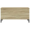 Table basse Chêne sonoma 90x44,5x45 cm Bois d'ingénierie 619326619326