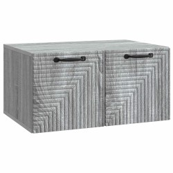 Meuble TV mural Sonoma gris 59,5 x 41 x 30 cm Bois d'ingénierie 619329619329
