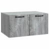 Meuble TV mural Sonoma gris 59,5 x 41 x 30 cm Bois d'ingénierie 619329619329