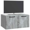Meuble TV mural Sonoma gris 59,5 x 41 x 30 cm Bois d'ingénierie 619329619329