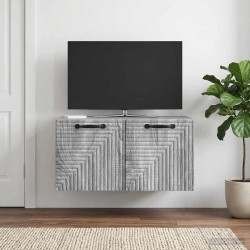 Meuble TV mural Sonoma gris 59,5 x 41 x 30 cm Bois d'ingénierie 619329619329