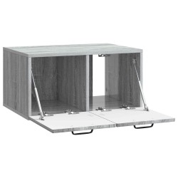 Meuble TV mural Sonoma gris 59,5 x 41 x 30 cm Bois d'ingénierie 619329619329