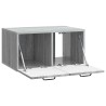 Meuble TV mural Sonoma gris 59,5 x 41 x 30 cm Bois d'ingénierie 619329619329