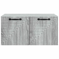 Meuble TV mural Sonoma gris 59,5 x 41 x 30 cm Bois d'ingénierie 619329619329