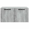 Meuble TV mural Sonoma gris 59,5 x 41 x 30 cm Bois d'ingénierie 619329619329