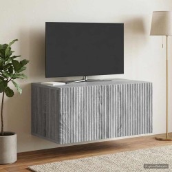 Meuble TV mural Sonoma gris 59,5 x 41 x 30 cm Bois d'ingénierie 619330619330