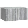Meuble TV mural Sonoma gris 59,5 x 41 x 30 cm Bois d'ingénierie 619330619330