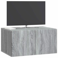 Meuble TV mural Sonoma gris 59,5 x 41 x 30 cm Bois d'ingénierie 619330619330