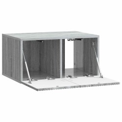 Meuble TV mural Sonoma gris 59,5 x 41 x 30 cm Bois d'ingénierie 619330619330