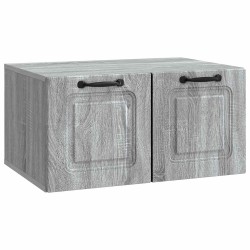 Meuble TV mural Sonoma gris 59,5 x 41 x 30 cm Bois d'ingénierie 619331619331