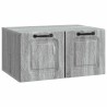 Meuble TV mural Sonoma gris 59,5 x 41 x 30 cm Bois d'ingénierie 619331619331