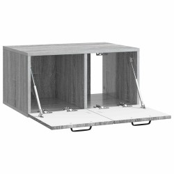 Meuble TV mural Sonoma gris 59,5 x 41 x 30 cm Bois d'ingénierie 619331619331
