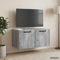 Meuble TV mural Sonoma gris 59,5 x 31 x 30 cm Bois d'ingénierie 619333619333