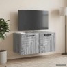 Meuble TV mural Sonoma gris 59,5 x 31 x 30 cm Bois d'ingénierie 619333619333