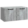 Meuble TV mural Sonoma gris 59,5 x 31 x 30 cm Bois d'ingénierie 619333619333