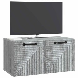 Meuble TV mural Sonoma gris 59,5 x 31 x 30 cm Bois d'ingénierie 619333619333