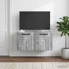 Meuble TV mural Sonoma gris 59,5 x 31 x 30 cm Bois d'ingénierie 619333619333