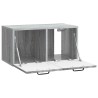 Meuble TV mural Sonoma gris 59,5 x 31 x 30 cm Bois d'ingénierie 619333619333