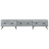 Meuble TV Sonoma gris 147 x 34,5 x 30 cm Bois d'ingénierie 619334619334