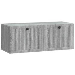 Meuble TV mural Sonoma gris 78,5 x 31 x 30 cm Bois d'ingénierie 619335619335