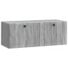 Meuble TV mural Sonoma gris 78,5 x 31 x 30 cm Bois d'ingénierie 619335619335
