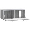 Meuble TV mural Sonoma gris 78,5 x 31 x 30 cm Bois d'ingénierie 619335619335