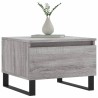 Tables basses 2 pcs sonoma gris 50x46x35 cm bois d'ingénierie 619337619337