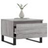 Tables basses 2 pcs sonoma gris 50x46x35 cm bois d'ingénierie 619337619337