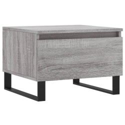 Tables basses 2 pcs sonoma gris 50x46x35 cm bois d'ingénierie 619337619337