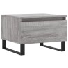 Tables basses 2 pcs sonoma gris 50x46x35 cm bois d'ingénierie 619337619337