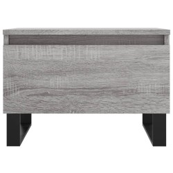 Tables basses 2 pcs sonoma gris 50x46x35 cm bois d'ingénierie 619337619337