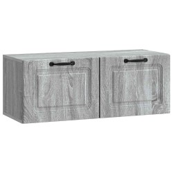 Meuble TV mural Sonoma gris 78,5 x 31 x 30 cm Bois d'ingénierie 619339619339