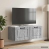 Meuble TV mural Sonoma gris 78,5 x 31 x 30 cm Bois d'ingénierie 619339619339