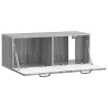 Meuble TV mural Sonoma gris 78,5 x 31 x 30 cm Bois d'ingénierie 619339619339