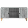 Meuble TV Sonoma gris 102 x 34,5 x 50 cm Bois d'ingénierie 619340619340