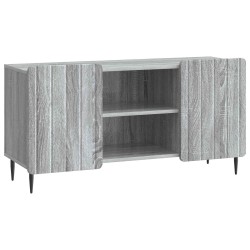Meuble TV Sonoma gris 102 x 34,5 x 52 cm Bois d'ingénierie 619341619341