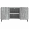 Meuble TV Sonoma gris 102 x 34,5 x 52 cm Bois d'ingénierie 619341619341