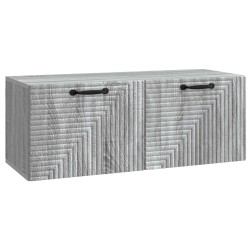 Meuble TV mural Sonoma gris 78,5 x 31 x 30 cm Bois d'ingénierie 619343619343