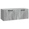 Meuble TV mural Sonoma gris 78,5 x 31 x 30 cm Bois d'ingénierie 619343619343