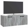 Meuble TV mural Sonoma gris 78,5 x 31 x 30 cm Bois d'ingénierie 619343619343