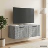 Meuble TV mural Sonoma gris 78,5 x 31 x 30 cm Bois d'ingénierie 619343619343